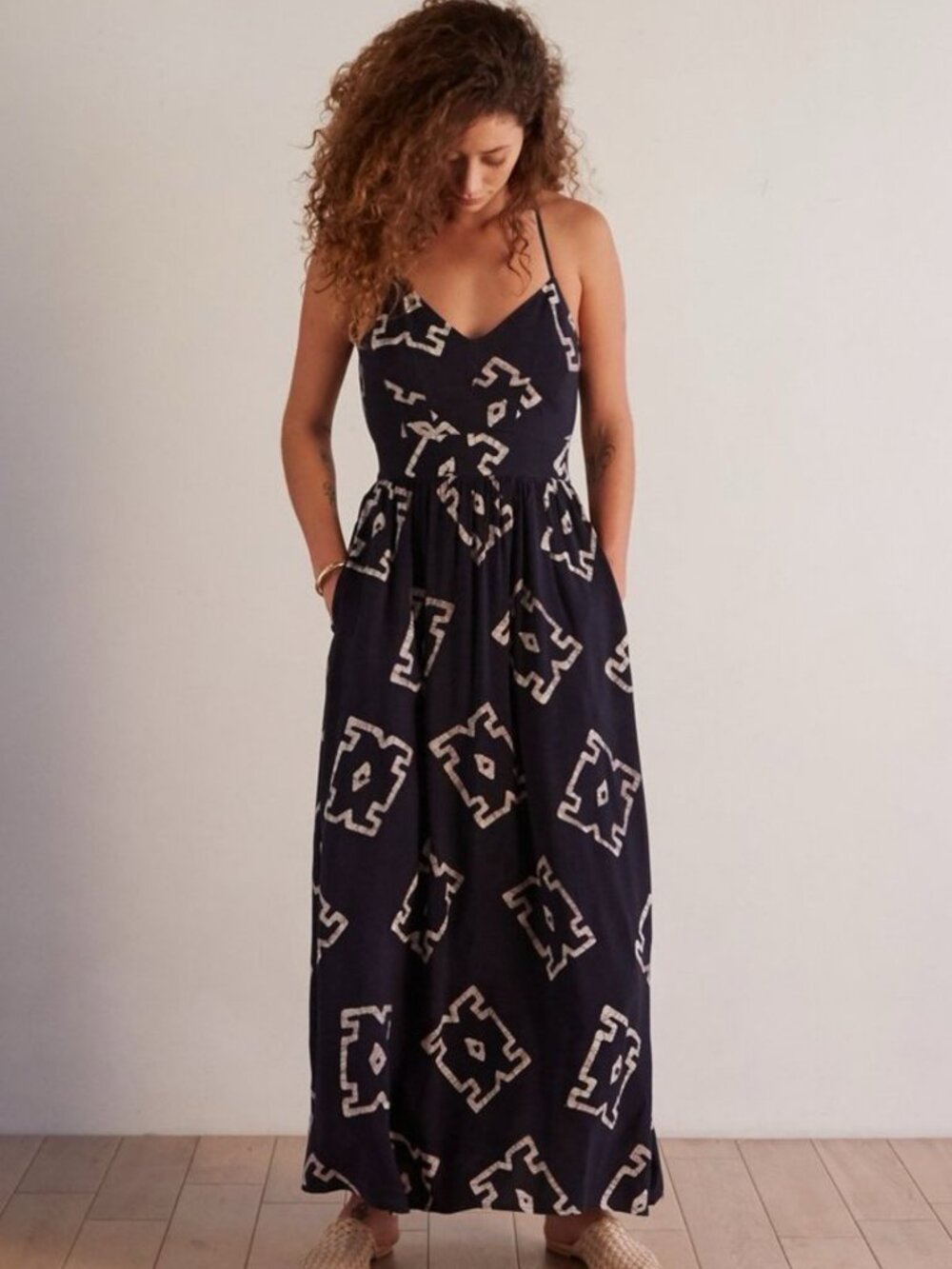 The Odells Miro Bare Back Maxi Dress